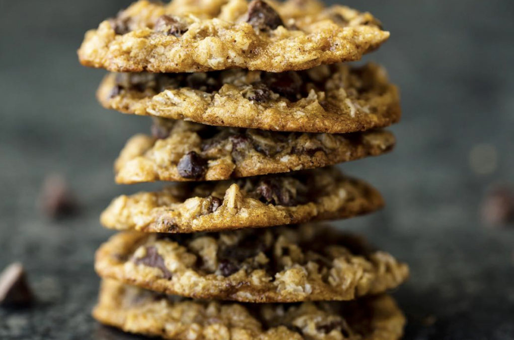 Peanut butter and melty chocolate chips