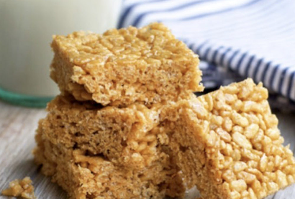 Peanut Butter Protein Rice Krispie Treats